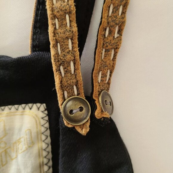 NEW Soul Revival Size XS Black Embroidered Queen Cami Top Shirt New NWT GORGEOUS - Picture 7 of 11